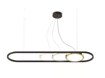 NUCLEO - LED painted metal pendant lamp by Modo Luce - view 2